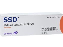 SSD Cream (Generic Silver Sulfadiazine)